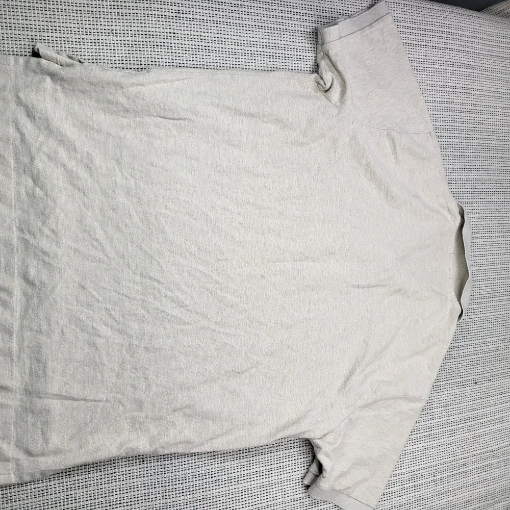 Polo Ralph Lauren Polo Shirt‎ Mens XL Beige Pony Logo Knit Short Sleeve Casual